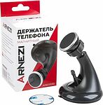 ARNEZI A0602030 держатель телефона магнитный на стекло или панель, чёрный