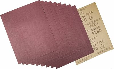 Arnezi R8011014 бумага наждачная водостойкая Profi P280, 230 × 280 мм, 10 листов