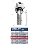 Bimecc PC19D42-MW Болт CH19 14X1.5X42 60° Кон.Подвижная шайба