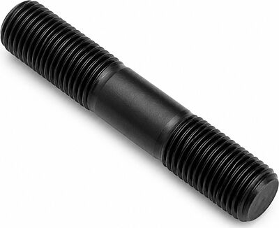 Bimecc PRB82CH5 Шпилька вкр 12X1.25X62+15 L82 Черный цинк