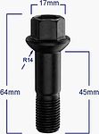 Bimecc S17D45R14PIZN Болт CH17 14X1.5X45 Сф. Цинк Mercedes