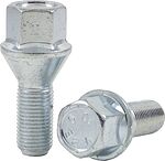 Bimecc болт колесный M12×1,5×26, CH17, конус 60°, белый цинк