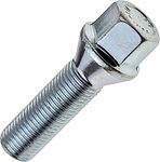 Bimecc C17F38 колёсный болт M14×1,25×38, 61,5 мм, CH17, конус 60°, цинк