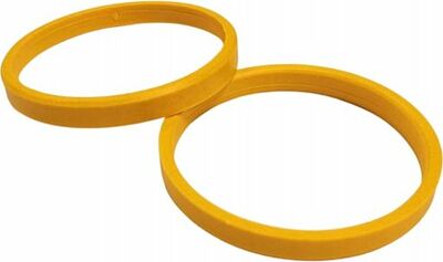 Bimecc AP72651 центровочное кольцо 72–65,1 мм, светло-жёлтый пластик, 1 шт.