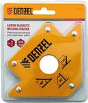 Denzel 97553 фиксатор магнитный для сварки, усилие 50 lb (23 кг), углы 45°, 90°, 135°