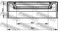 Febest 95NES-40551010C сальник привода 38,7×55,3×10,2 мм для Ford B-Max, Fiesta, Focus, Mondeo