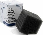 FORD 1694449 фильтр вентиляции картера (поролоновый) в корпусе воздушного фильтра Focus II, III, C-MAX, Kuga