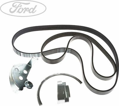 Ford 1708273 комплект эластичных поликлиновых ремней 6PK1059 и 5PK868 с инструментом