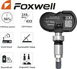 Foxwell T10 126204 программируемый TPMS-датчик 315/433 МГц, металлический вентиль