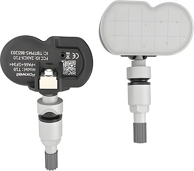 Вентиль FOXWELL Metal Silver Valve T10MSV 127667