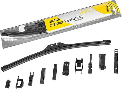 GANZ Щетка стеклоочистителя бескаркасная 375mm (GIS01014)