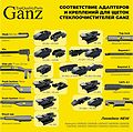 GANZ Щетка стеклоочистителя бескаркасная NEW 600mm (GIS01036) GANZ Щетка стеклоочистителя бескаркасная NEW 600mm (GIS01036)