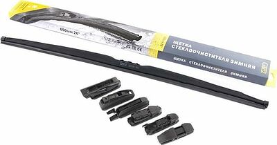 GANZ Winter GIS01043 Щетка стеклоочистителя зимняя 500 мм каркасная 1 шт (6 адаптеров)