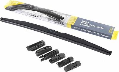 GANZ Winter GIS01044 Щетка стеклоочистителя зимняя 500 мм каркасная 1 шт (6 адаптеров)