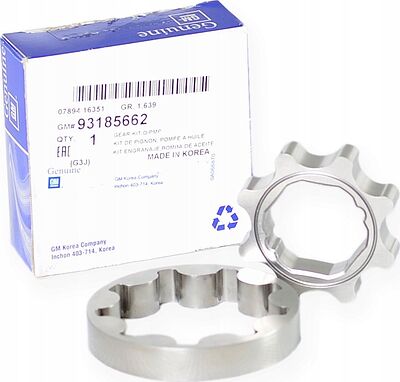 GENERAL MOTORS 93185662 шестерни (роторы) масляного насоса, Opel Astra H 1.8, Chevrolet Cruze, Trax, Sonic 1.8