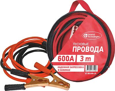 GT Провода пусковые 600A, −50 °C, 3 м
