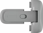 HALSA HLS-S-208-1 Замок-блокиратор для холодильника Premium, серый (1 шт/уп) HALSA