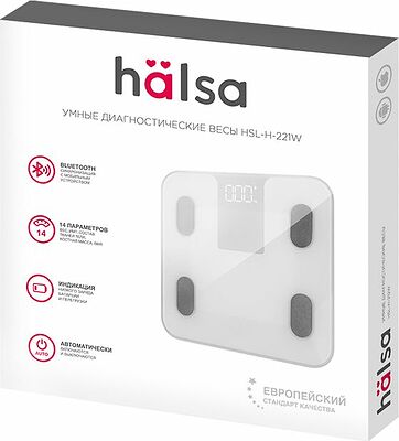HALSA HSL-H-212W Умные весы диагностические HALSA