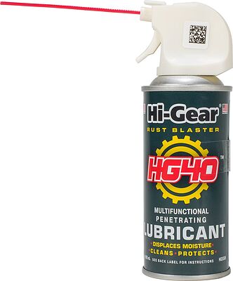 Hi-Gear HG5509 HG40 многофункциональная проникающая смазка, аэрозоль 140 мл