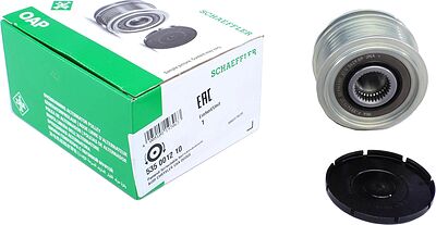 INA 535 0012 10 шкив генератора с обгонной муфтой для Audi, VW, Skoda, Seat