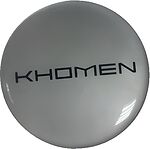 Khomen Wheels Стикер Silver (56мм) KHW К2-237038