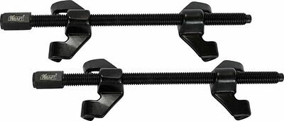 Kraft KT701020 стяжка пружин с двойными захватами усиленная, 280 мм, Cr-V