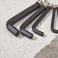 Kranz KR-12-5201 Набор ключей имбусовых HEX KRANZ 1,5-10 мм, CrV, 10 шт., оксидированные, на кольце