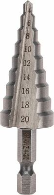 Kranz KR-12-6601 Сверло по металлу ступенчатое 4,0-20,0мм, 76мм, 62 HRC KRANZ