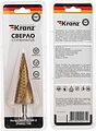 Kranz KR-12-6613 Сверло по металлу ступенчатое ТИТАН 4,0-32,0мм, 102мм, 65 HRC, Р6М5 TiN KRANZ Kranz KR-12-6613 Сверло по металлу ступенчатое ТИТАН 4,0-32,0мм, 102мм, 65 HRC, Р6М5 TiN KRANZ