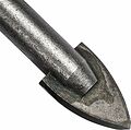 Kranz KR-12-6807 Сверло по стеклу и керамике 12 мм, 2 грани, цилиндр. хвостовик Kranz