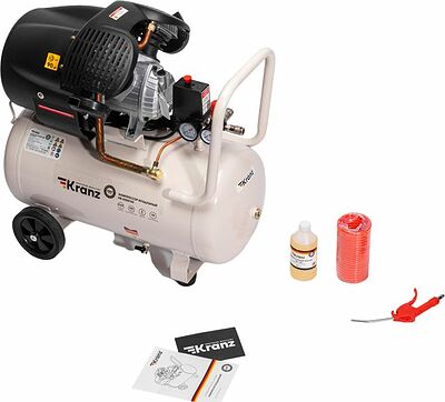 Kranz KR-16-1153 Компрессор воздушный KR-2200/50, 2200Вт, 400 л/мин, 50л KRANZ