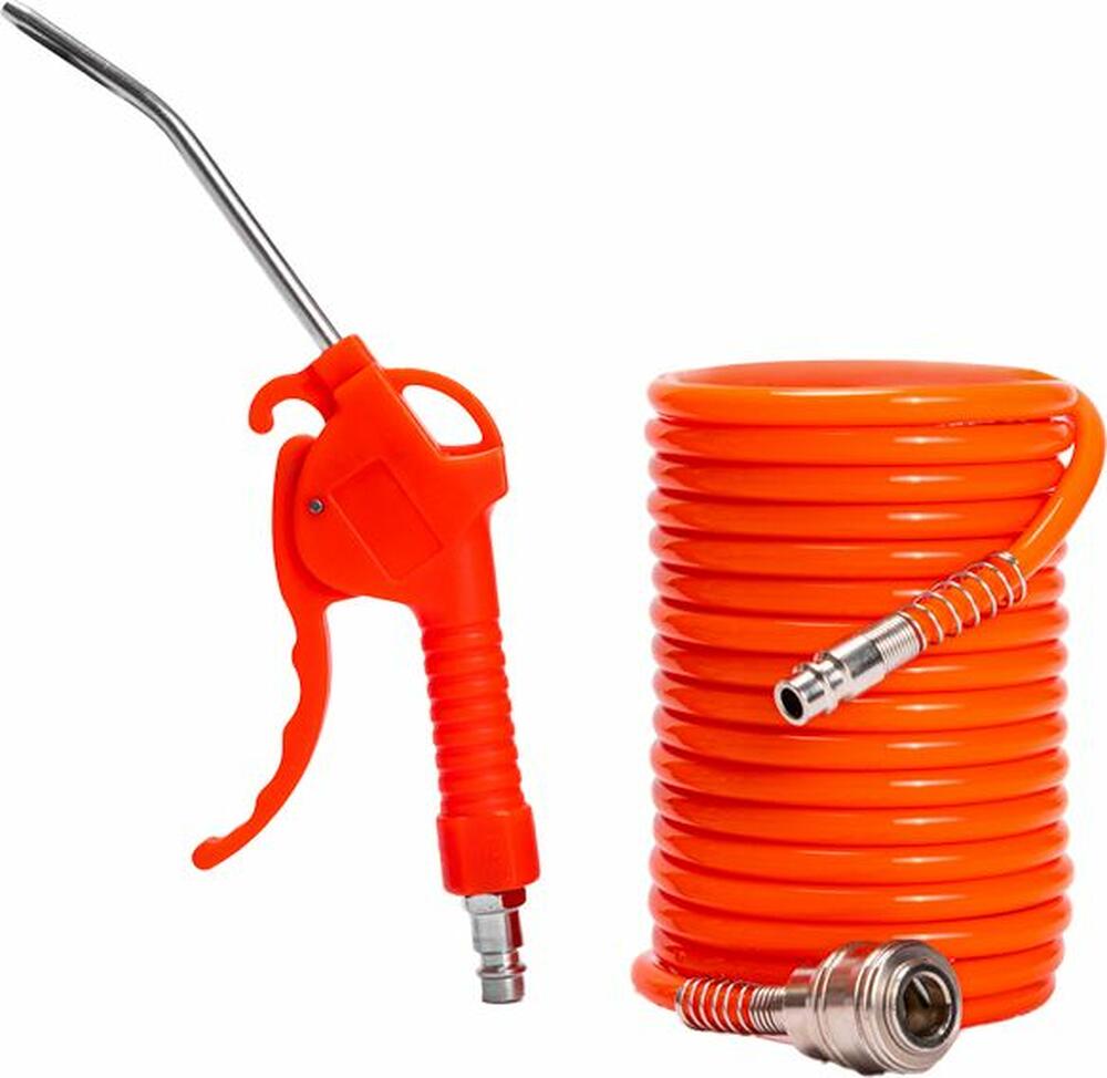 Kranz KR-16-1161 Компрессор воздушный безмасляный KR-850/10, 850Вт, 140 л/мин, 10л KRANZ