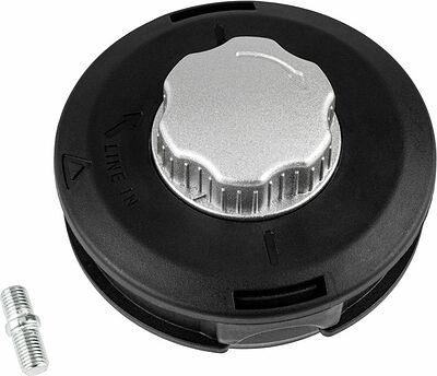Kranz KR-16-1223 Катушка для триммера полуавтоматическая KR-130PP, гайка M10x1,25, винт M10-M10 KRANZ