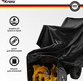 Kranz KR-16-1301 Чехол для снегоуборщика и садово-уборочной техники, черный KRANZ