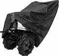 Kranz KR-16-1301 Чехол для снегоуборщика и садово-уборочной техники, черный KRANZ
