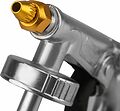Kranz KR-16-1403 Пистолет для антигравийных и антикоррозийных составов с гибким и прямым соплом + регулятор давления KRANZ