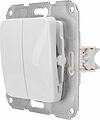 Kranz KR-78-0202 DEA Выключатель 2кл с/у 10А мех. Бел KRANZ Kranz KR-78-0202 DEA Выключатель 2кл с/у 10А мех. Бел KRANZ