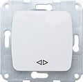 Kranz KR-78-0208 DEA Выключатель (переключатель) 1кл перекрест. с/у 10А мех. белый KRANZ Kranz KR-78-0208 DEA Выключатель (переключатель) 1кл перекрест. с/у 10А мех. белый KRANZ