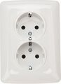 Kranz KR-78-0220 DEA Розетка 2-ая керамика с/з с/у 16А Бел KRANZ Kranz KR-78-0220 DEA Розетка 2-ая керамика с/з с/у 16А Бел KRANZ