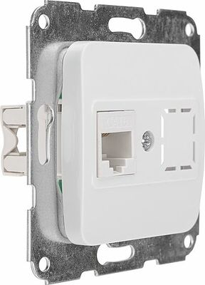 Kranz KR-78-0223 DEA Розетка Компьютер RJ45 с/у мех. Бел KRANZ