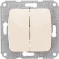 Kranz KR-78-0232 DEA Выключатель 2кл с/у 10А мех. Беж KRANZ