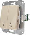 Kranz KR-78-0239 DEA Выключатель для жалюзи 2кл с/у 10А мех. Беж KRANZ