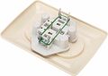 Kranz KR-78-0249 DEA Розетка 2-ая керамика б/з с/у 10А Беж KRANZ
