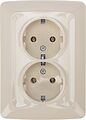 Kranz KR-78-0250 DEA Розетка 2-ая керамика с/з с/у 16А Беж KRANZ Kranz KR-78-0250 DEA Розетка 2-ая керамика с/з с/у 16А Беж KRANZ