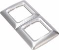 Kranz KR-78-0286 DEA Рамка 2-я горизонтальная Серебряный металлик KRANZ Kranz KR-78-0286 DEA Рамка 2-я горизонтальная Серебряный металлик KRANZ