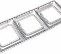 Kranz KR-78-0288 DEA Рамка 4-я горизонтальная Серебряный металлик KRANZ