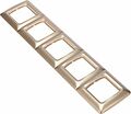Kranz KR-78-0319 DEA Рамка 5-я горизонтальная Золотой Металлик KRANZ