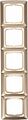 Kranz KR-78-0319 DEA Рамка 5-я горизонтальная Золотой Металлик KRANZ