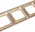 Kranz KR-78-0319 DEA Рамка 5-я горизонтальная Золотой Металлик KRANZ
