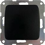 Kranz KR-78-0320 DEA Выключатель 1кл с/у 10А мех. Черный Металлик KRANZ
